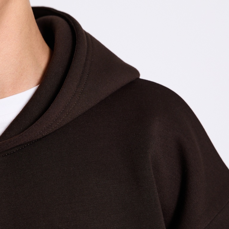 Scuba hoodie "Sloan star" Brown